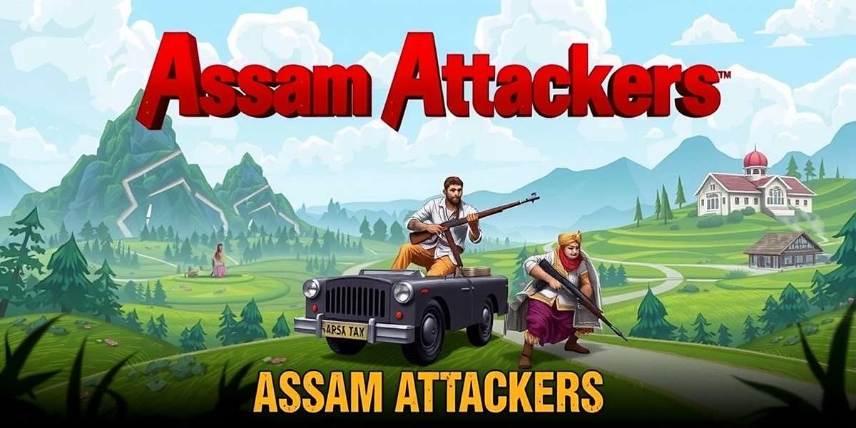 Assam Attackers game cover showing Assam's landscapes and traditional warriors